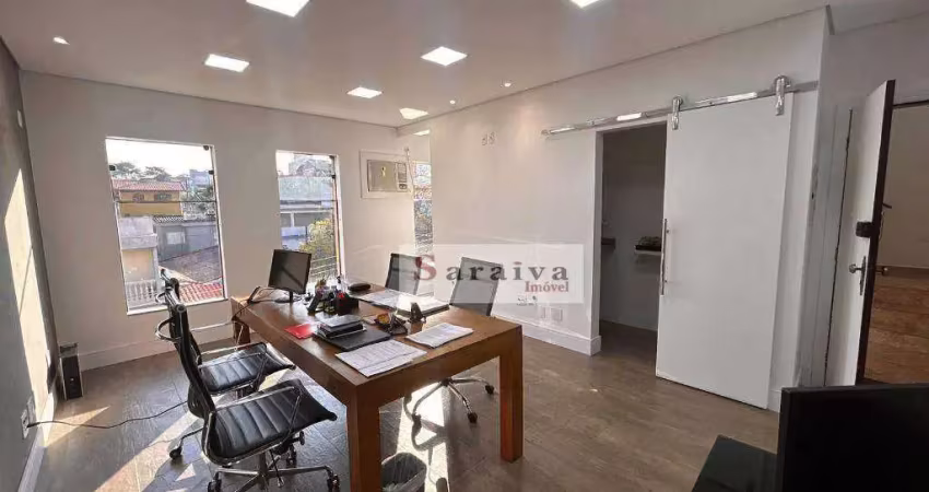 Sala à venda, 41 m² por r$ 340.000 - jardim hollywood - são bernardo do campo/sp