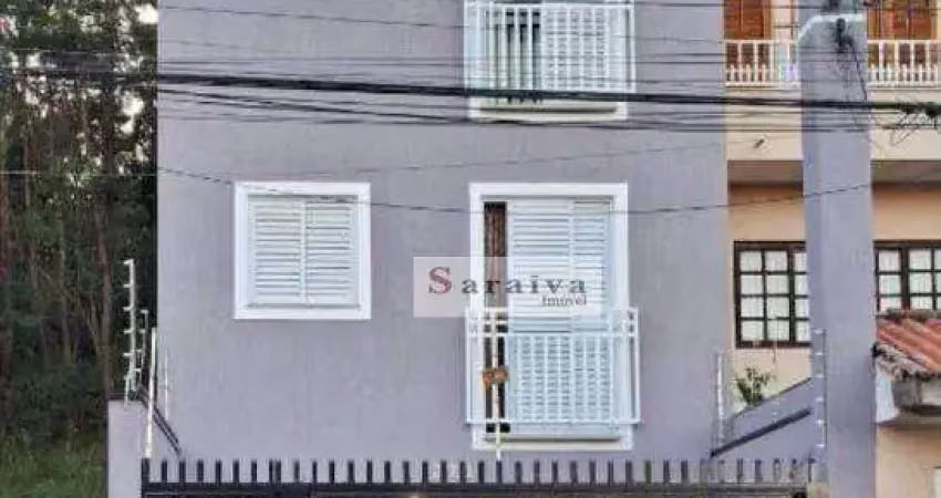 Cobertura com 2 dormitórios à venda, 77 m² por r$ 380.000 - jardim milena - santo andré/sp