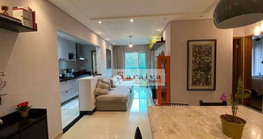 Apartamento com 3 dormitórios à venda, 84 m² por r$ 660.000 - jardim hollywood - são bernardo do campo/sp