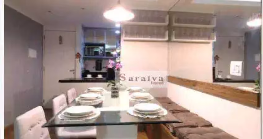 Apartamento com 2 dormitórios à venda, 47 m² por r$ 332.000 - taboão - são bernardo do campo/sp