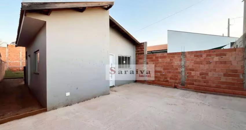 Casa com 2 dormitórios para alugar, 60 m² por r$ 1.200,00/mês - jardim san raphael - itapuí/sp