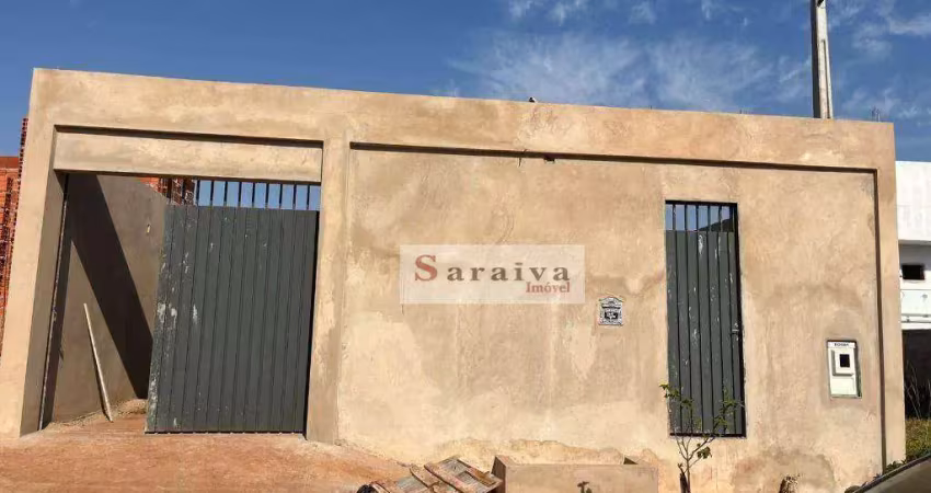 Edícula para dar acabamento à venda, 40 m² por r$ 140.000 - jardim maria luiza - itapuí/sp