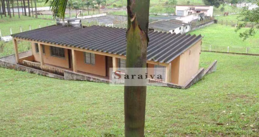 Chácara com 2 dormitórios à venda, 1860 m² por r$ 430.000 - zanzala - são bernardo do campo/sp
