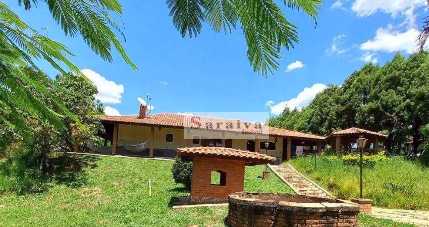 Chácara com 5 dormitórios à venda, 4437 m² por r$ 850.000 - chácara dos pinhais - boituva/sp