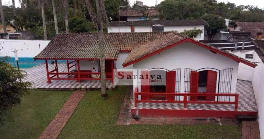 Chácara com 2 dormitórios à venda, 900 m² por r$ 760.000,00 - jardim clube de campo - santo andré/sp