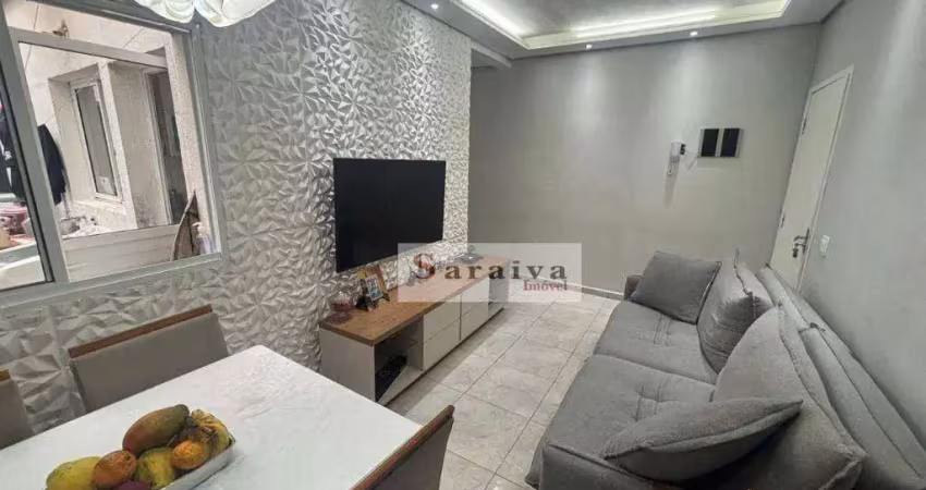 Apartamento com 3 dormitórios à venda, 75 m² por r$ 440.000 - vila camilópolis - santo andré/sp