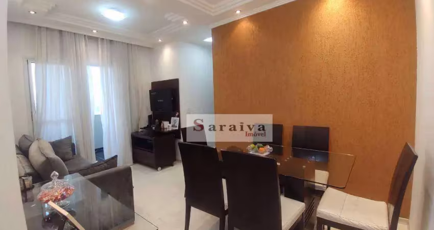 Apartamento com 3 dormitórios à venda, 60 m² por r$ 490.000 - centro - são bernardo do campo/sp