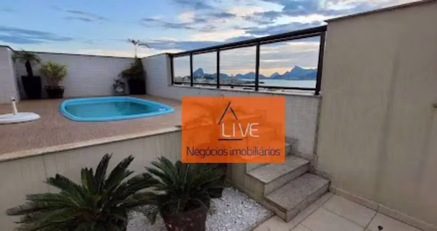 Live vende - Cobertura Residencial à venda, Centro, Niterói - CO0018.