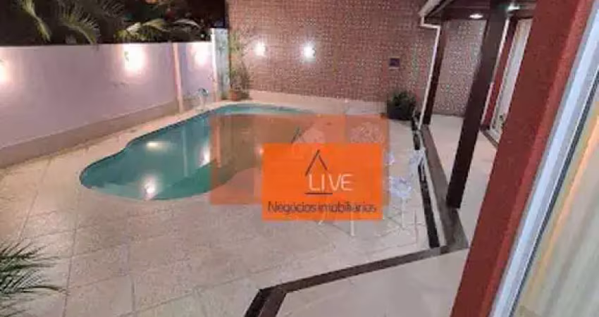 Live vende: excelente casa com 3 quartos, suíte master, piscina, área gourmet, 215 m² por r$ 930.000 - maria paula - niterói/rj