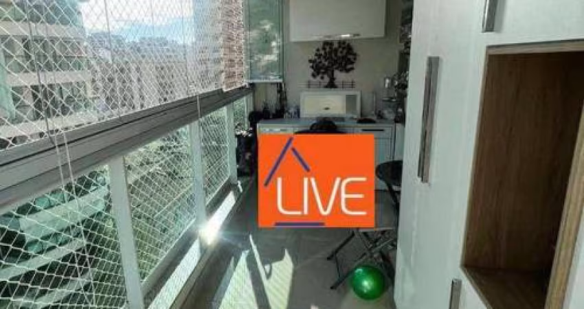 Live Vende: Excelente apartamento com 3 quartos, varanda gourmet, 2 vagas e lazer completo por R$ 1.240.000