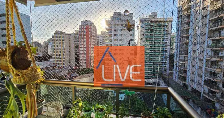Live vende: ótimo apartamento com 2 quartos, suíte, varanda, 2 vagas, 85 m² por r$ 630.000 - icaraí - niterói/rj