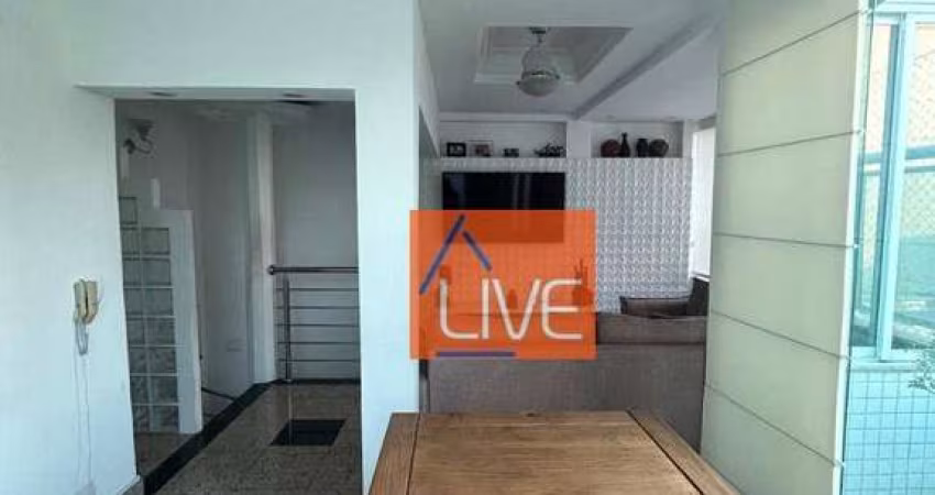 LIVE VENDE: Ótima Cobertura 3 quartos, 2 suítes, piscina, sauna, vaga, 210 m² por R$ 1.400.000 - Icaraí - Niterói/RJ
