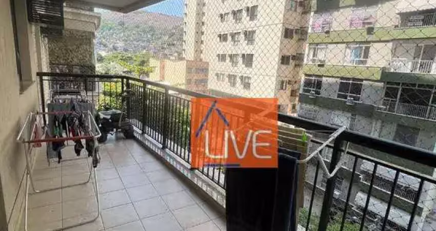 LIVE VENDE: Ótimo Apartamento com 2 quartos, suíte, varanda, vaga e lazer, 87 m² por R$ 690.000 - Vital Brasil - Niterói/RJ