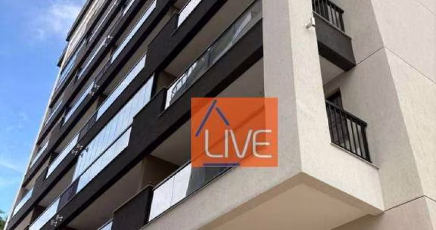 LIVE VENDE: Apartamento Studio com 1 quarto, vaga, varanda gourmet, 49 m² por R$ 670.000 - Ingá - Niterói/RJ