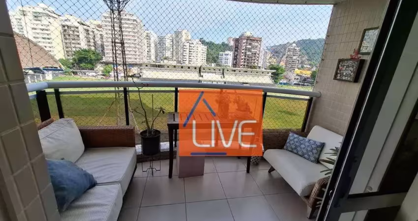 LIVE VENDE: Excelente apartamento, 2 quartos, 1 suite, 1 vaga,  78m², área nobre de Jardim Icaraí;