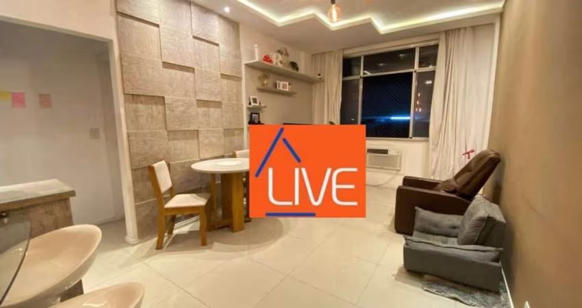 LIVE VENDE: Apartamento com 2 quartos,vaga, quadra da praia, 90 m² por R$ 695.000 - Icaraí - Niterói/RJ