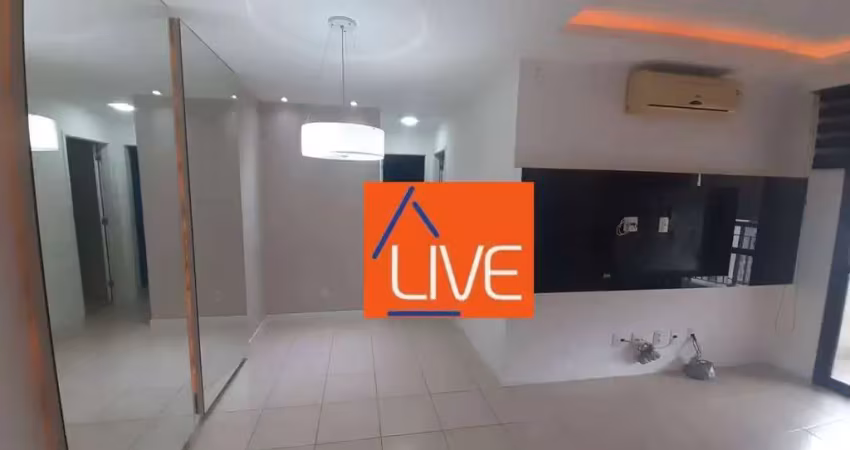LIVE VENDE: Excelente apartamento de 2 quartos, 1 vaga, 1 suíte, 70m²