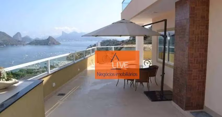 Casa com 5 dormitórios à venda, 200 m² por r$ 3.500.000,00 - são francisco - niterói/rj