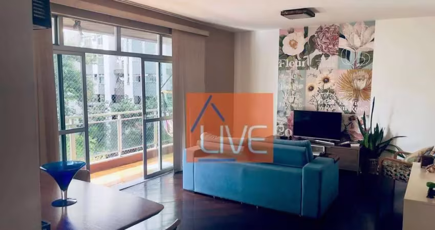 Live vende: excelente apartamento com 3 quartos, suíte, varanda, vaga, 120 m² por r$ 980.000 - icaraí - niterói/rj