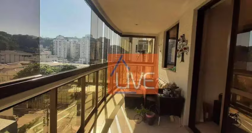 Live vende: excelente apartamento com 4 quartos, 2 suítes, 2 vagas. 138 m² por r$ 1.280.000 - icaraí - niterói/rj