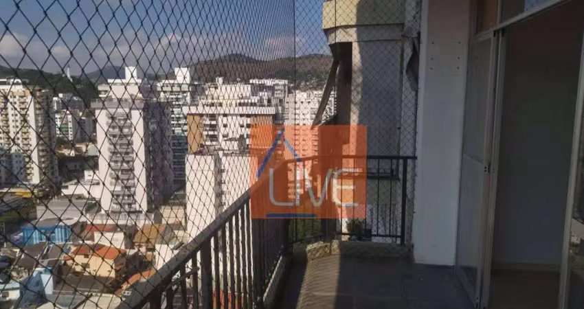Live vende : apartamento com 2 quartos, sendo 1  suíte , varanda , 2 banheiros ,95 m² por r$ 670.000 - icaraí - niterói/rj