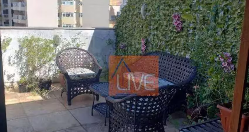 Live vende: cobertura com 2 quartos no miolo de icaraí com 130 m² por r$ 950.000 - icaraí - niterói/rj