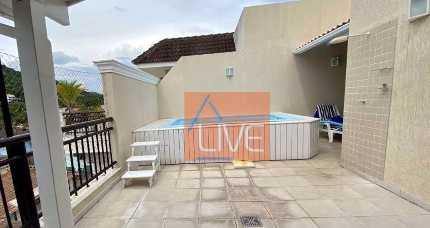 Cobertura com 4 dormitórios à venda, 220 m² por r$ 1.499.000,00 - itaipu - niterói/rj