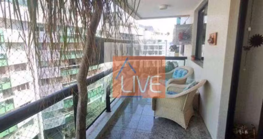 Live vende : apartamento vista mar com varanda , 3 quartos com suíte , 3 banheiros , 2 vagas , 130 m² por r$ 1.390.000 - charitas - niterói/rj