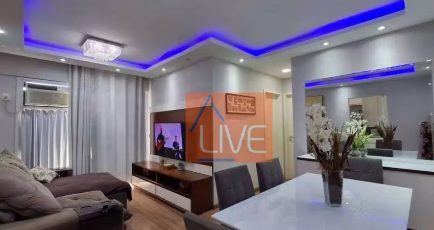 Live vende: lindo apartamento com 2 quartos, vaga, lazer completo, 60 m² por r$ 570.000 - centro - niterói/rj