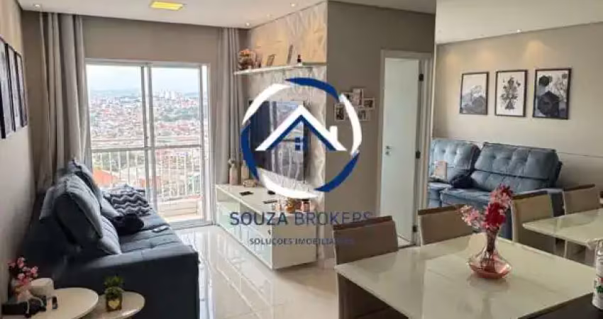 Lindo apartamento de 54m² na Vila Humaitá em Santo André