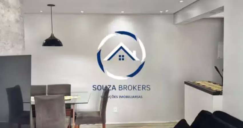 Excelente apartamento de 60m² na vila valparaíso em santo andré