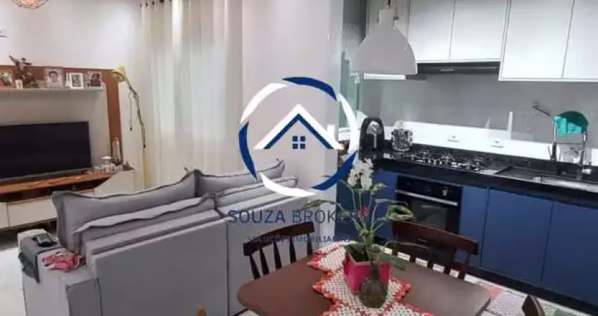 Excelente cobertura de 130m² no bairro campestre em santo andré