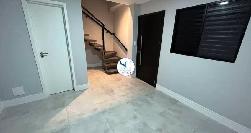 Sobrado à venda, 2 quartos, 2 suítes, 1 vaga, Marapé - Santos/SP