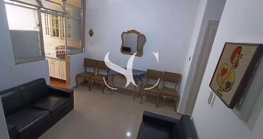 Venda de apartamento com 2 dormitórios, Bairro do Boqueirão, Santos (SP), área de 50m²