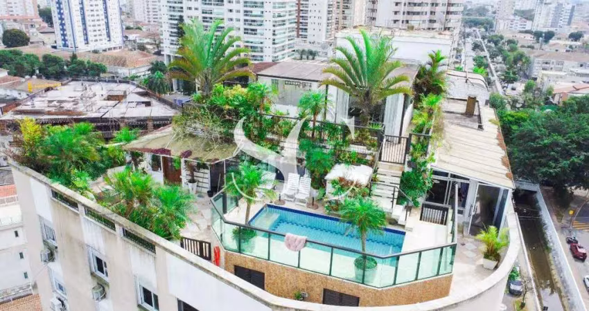 Cobertura com 6 quartos à venda na Avenida General San Martin, Ponta da Praia, Santos