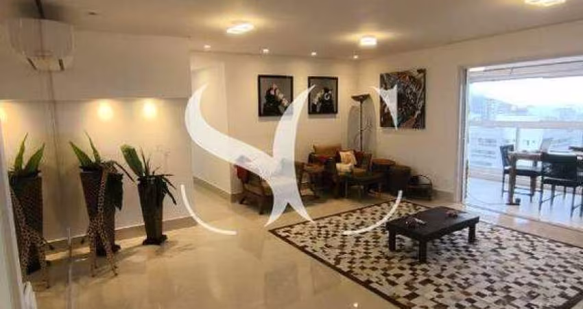 Vende-se apartamento com 03 dormitórios, closet, Área Gourmet Lazer Completo no bairro de Embaré em Santos