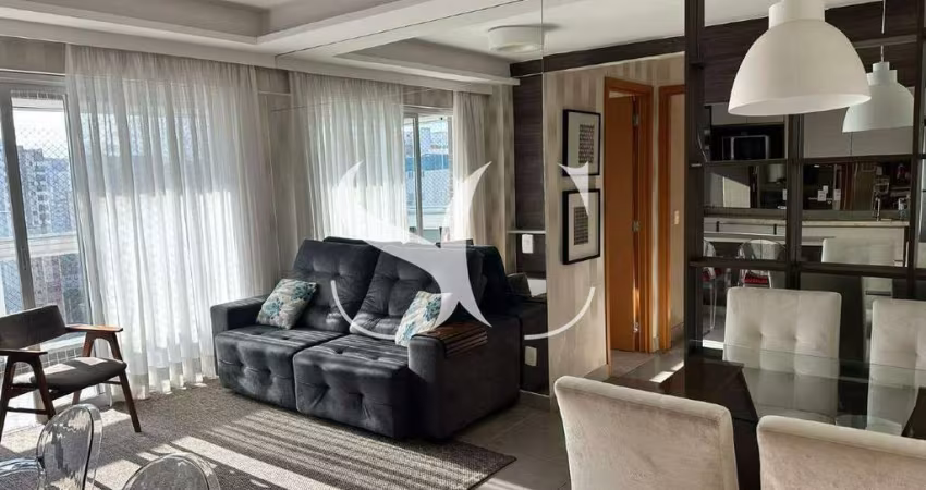 Vende-se apartamento PORTEIRA FECHADA com 02 dormitórios sendo 01 suíte no bairro de Gonzaga em Santos.