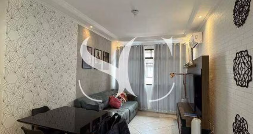 Vende-se apartamento de 02 dormitórios no bairro de Embaré em Santos.
