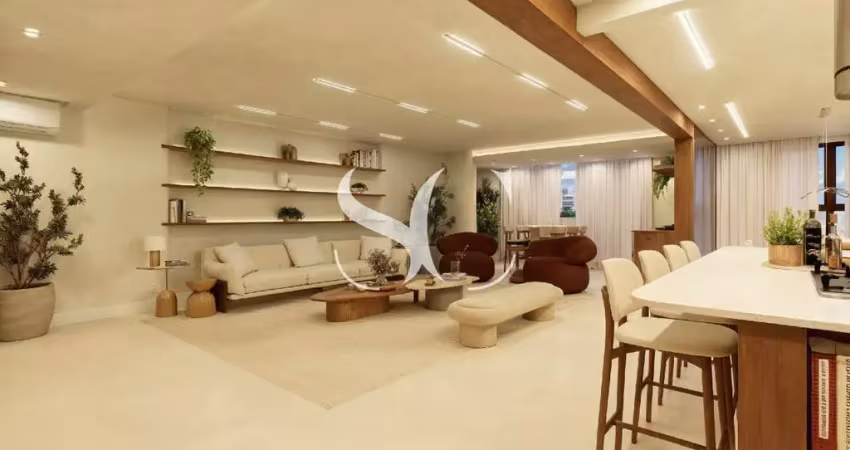 Vende-se apartamento em santos - gonzaga, 3 suítes, 3 vagas, varanda, prédio com lazer.