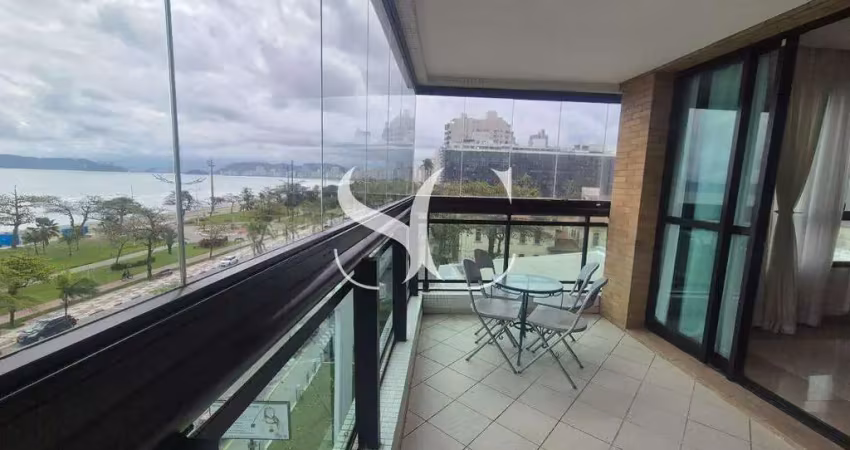 Vende-se apartamento com vista plena para o mar, 4 suítes, 4 vagas, na aparecida em santos