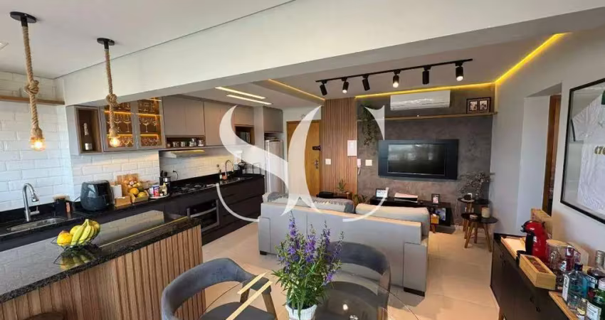 Apartamento moderno 1 dormitório – porteira fechada – macuco, santos