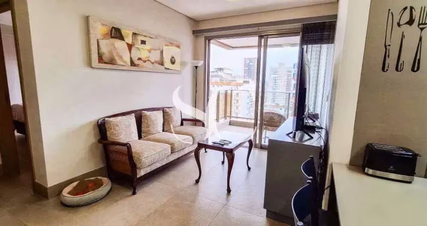 Apartamento à venda, 1 quarto, 1 suíte, 1 vaga, aparecida - santos/sp