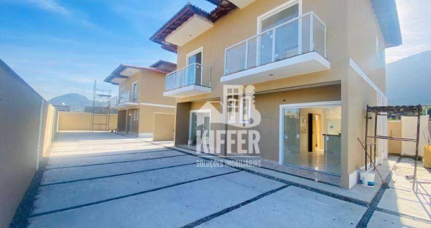 Casa com 2 dormitórios à venda, 66 m² por R$ 320.000,00 - Barroco (Itaipuaçu) - Maricá/RJ