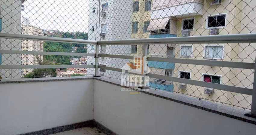 Apartamento 2 Quartos (1 Suíte) com 70m² – 1 Vaga – Residencial Chácara Vital – Niterói