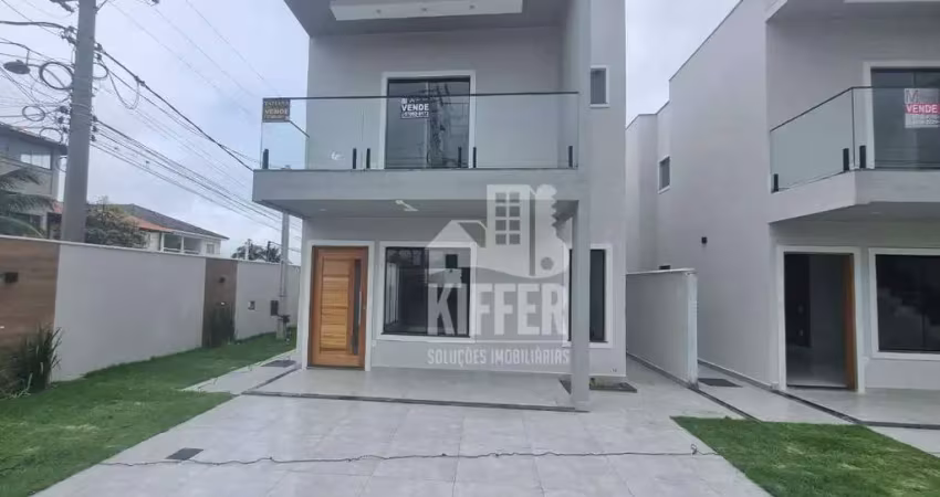 Casa com 3 dormitórios à venda, 105 m² por r$ 540.000,00 - barroco (itaipuaçu) - maricá/rj