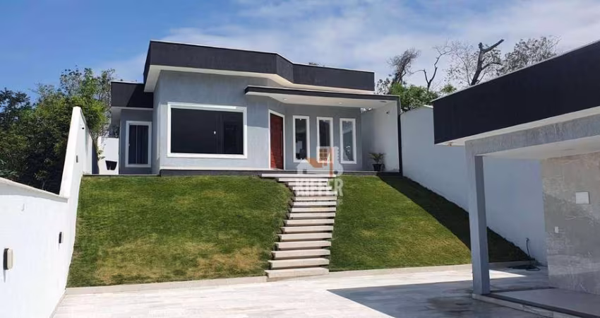 Casa com 3 Quartos (2 Suítes), Piscina, Área Gourmet e Terreno de 620m² em Itaipuaçu — Maricá RJ