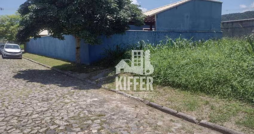 Terreno à venda, 404 m² por R$ 155.000,02 - Caxito - Maricá/RJ