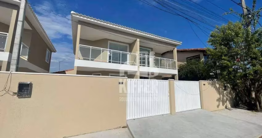 Casa com 2 dormitórios à venda, 86 m² por r$ 360.000,00 - jardim atlântico oeste (itaipuaçu) - maricá/rj