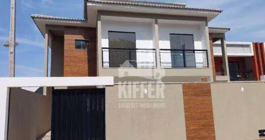 Casa duplex nova com 2 quartos (1 suíte) – primeira locação, quintal e vaga – financia!