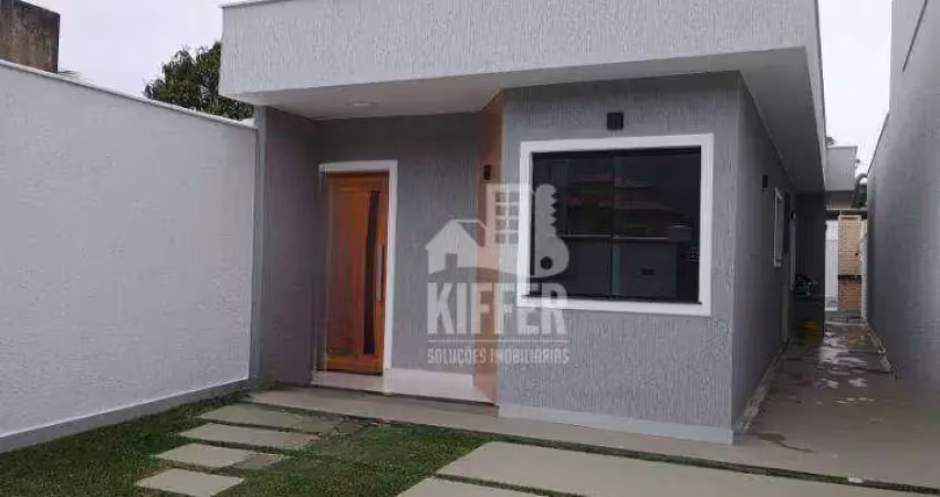 Casa com 2 dormitórios à venda, 70 m² por r$ 450.000,00 - barroco (itaipuaçu) - maricá/rj